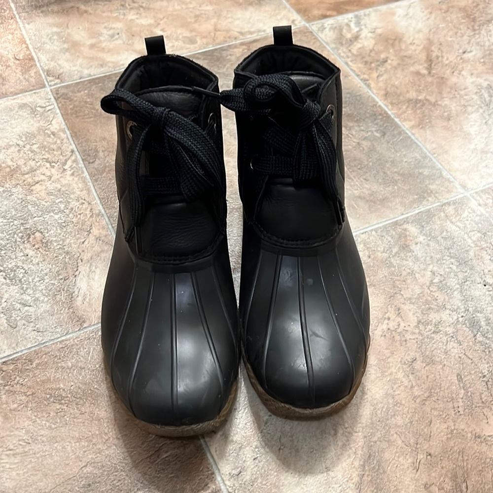 Sperry Saltwater 2-Eye Black